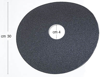 Pack de 5 disques de papier verre grain gross pour W410