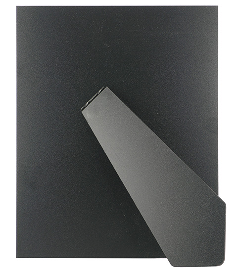 Dos rectangulaires noirs 24x30 cm