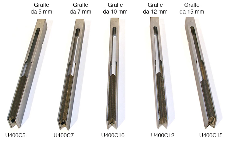 Chargeur agrafes de 15 mm pour U400