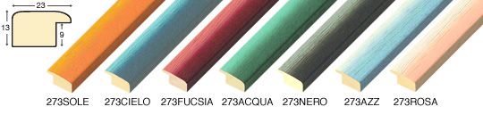 g41a273 - Feuillure basse coloré