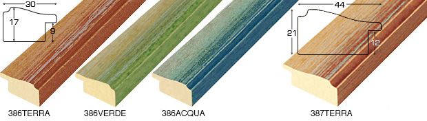 g41a386 - Feuillure basse coloré