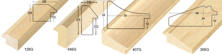 Echantillon à angle baguette 239G