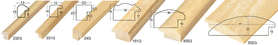 Echantillon à angle baguette 24G