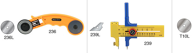 Lames pour compas-cutter 236 et 23360/23399 - 1 lame