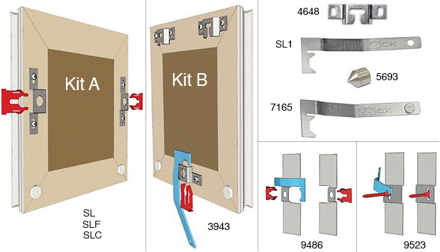 Attaches de sécurité 