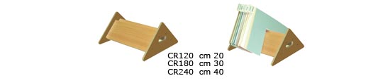 Présentoir échantillons de contrecollés - 20 cm