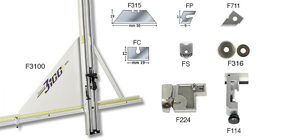 Biseauteuse verticale Fletcher 3100