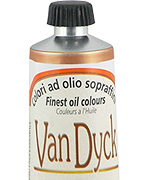 Couleurs huile Van Dyck 60 ml - 30 Cinabre Rouge Foncé