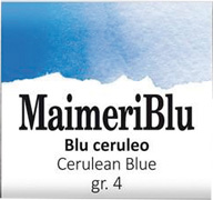 Aquarelle MaimeriBlu godet 1,5 ml - Vert Cobalt Clair
