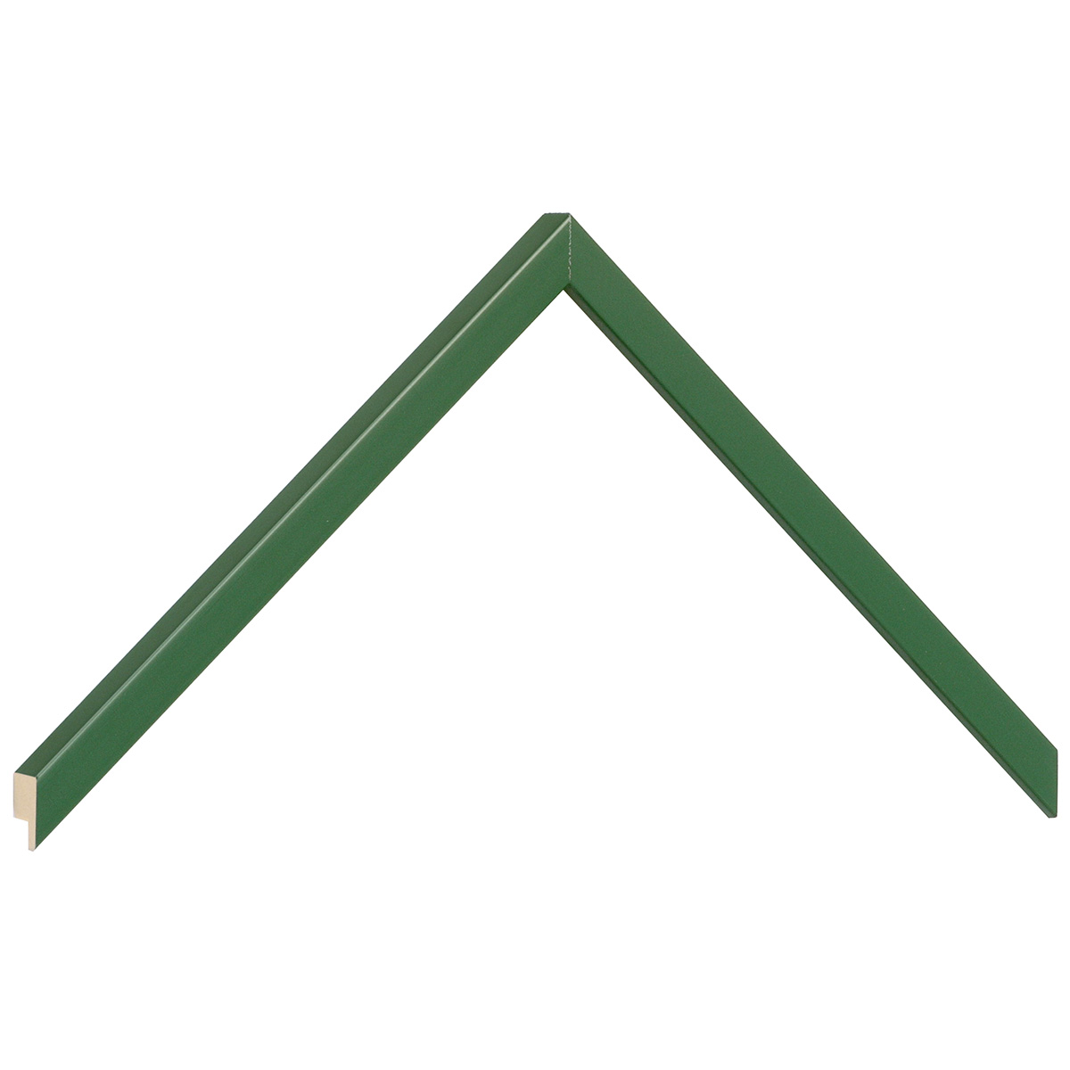 Baguette ramin larg.10mm haut.14 - vert olive -  Échantillons