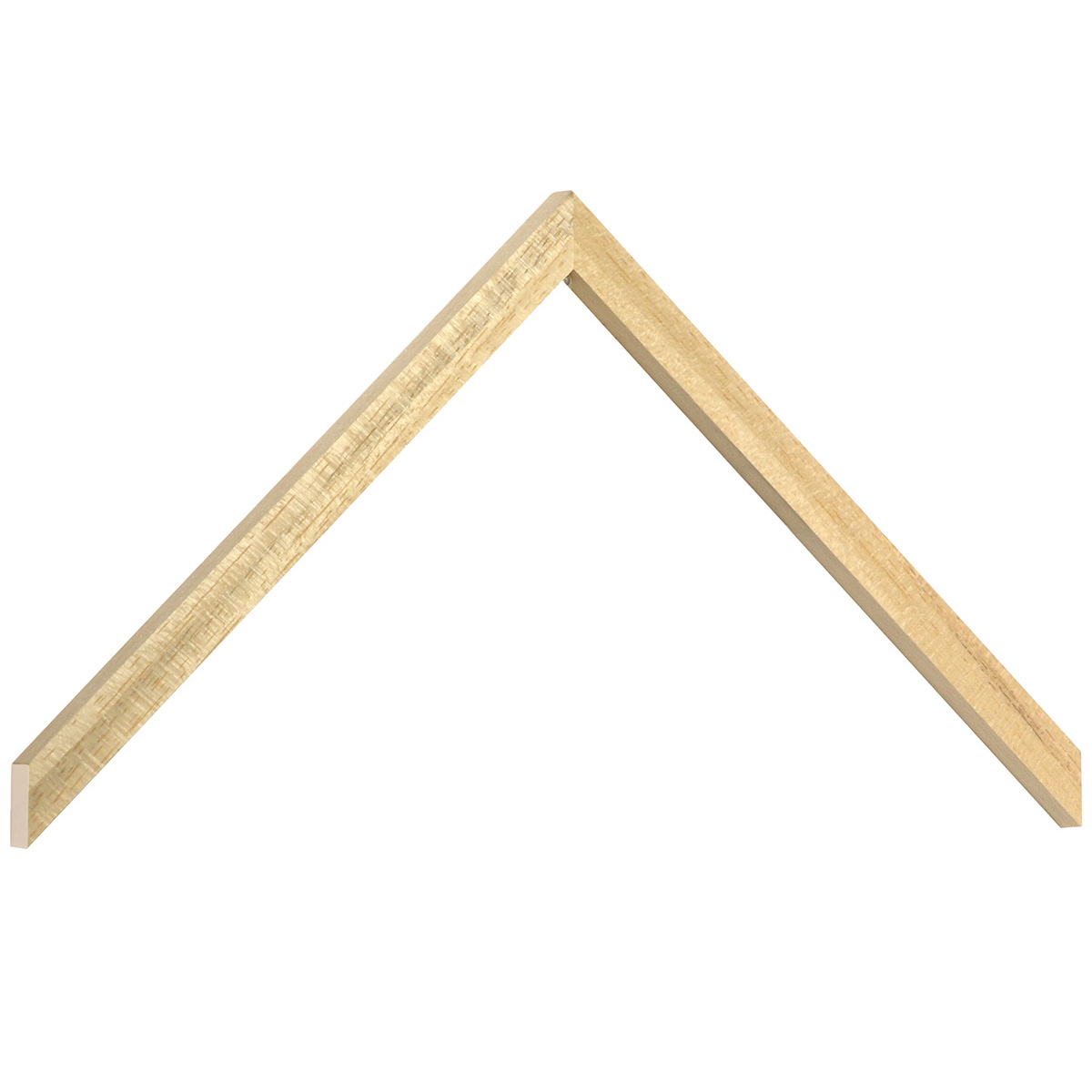 Baguette brute en tilleul, largeur 10mm, hauteur 10mm- sans feuillure -  Échantillons