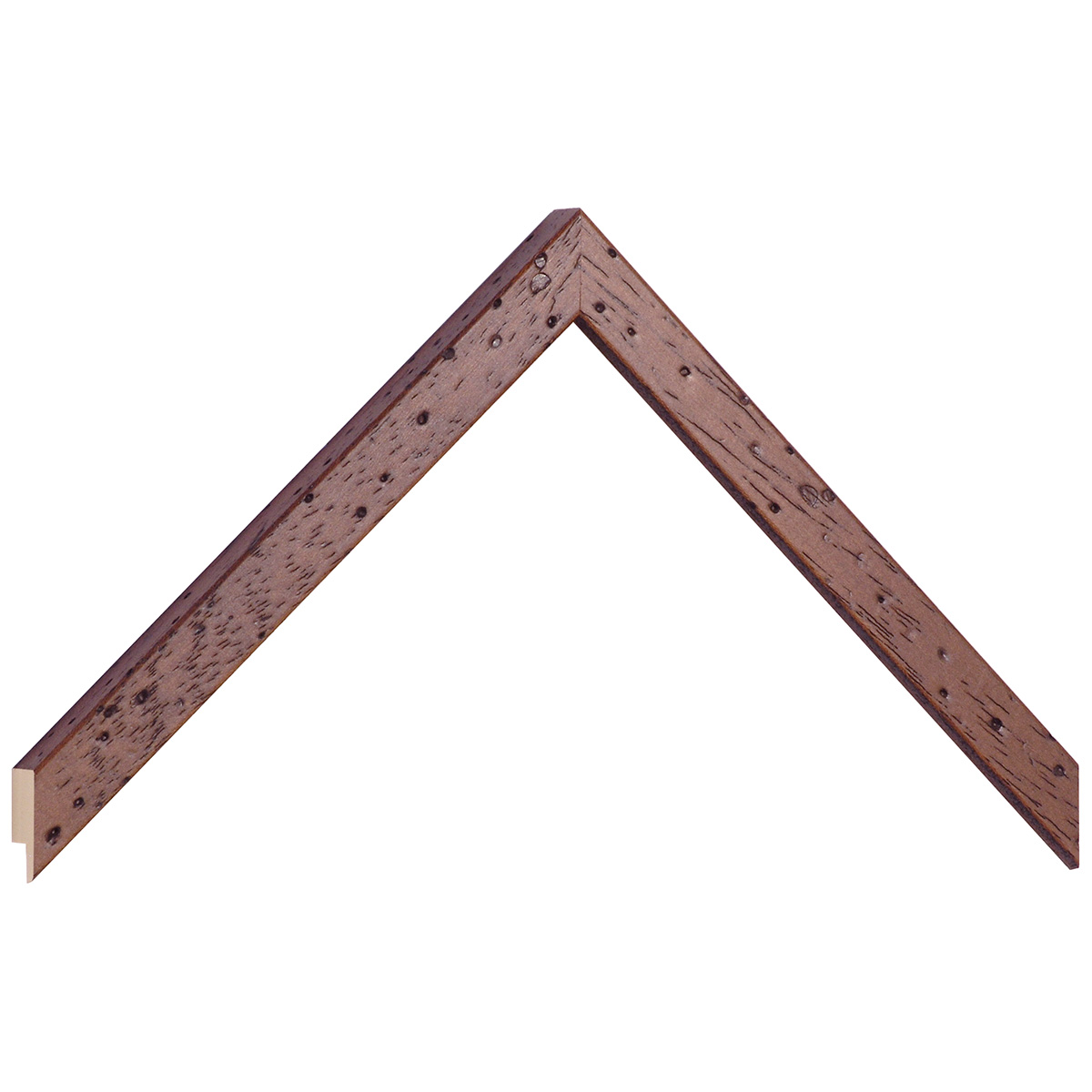 Baguette ayous, larg.15mm haut.14 - antique noyer -  Échantillons