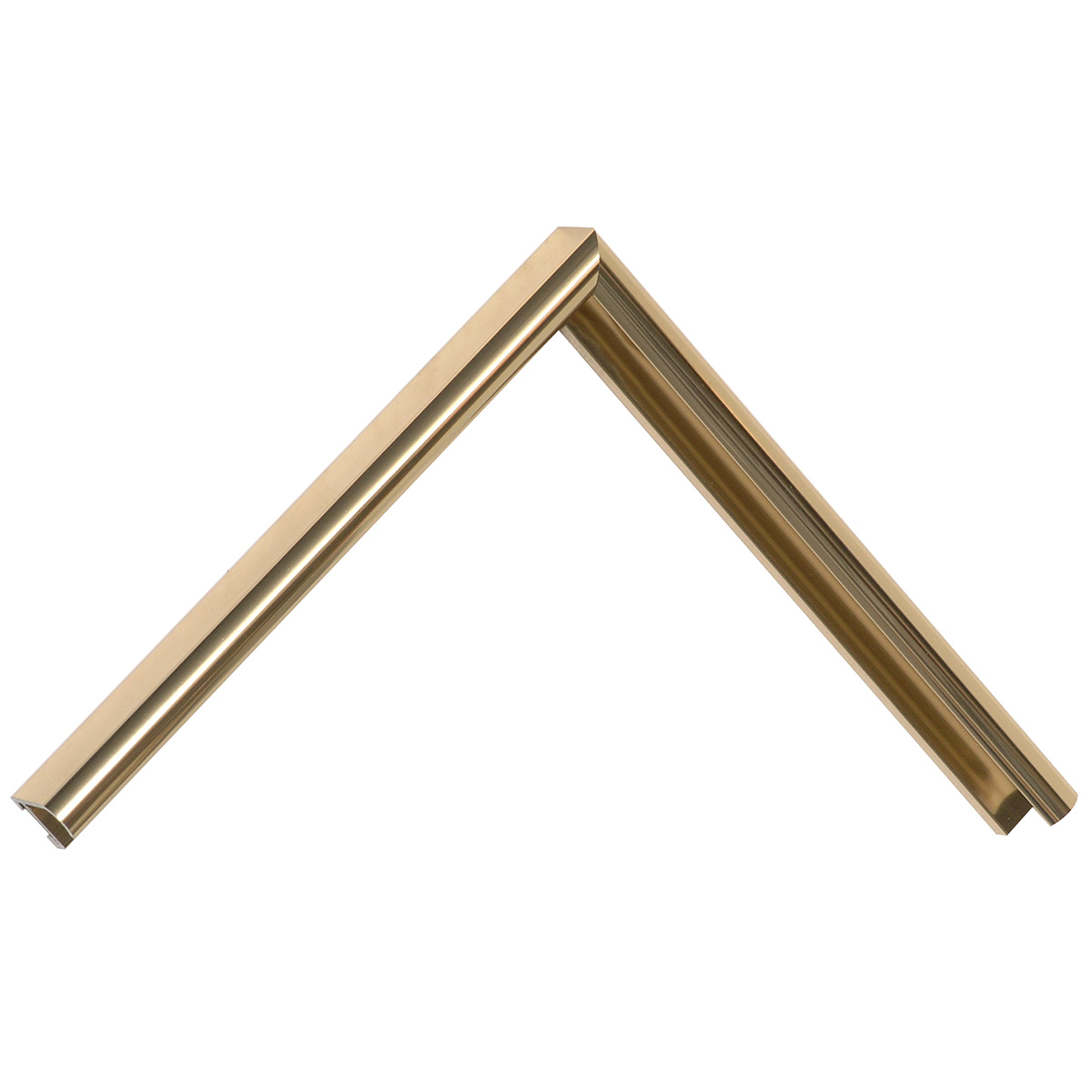 Baguette aluminium - ronde - bronze brillante -  Échantillons