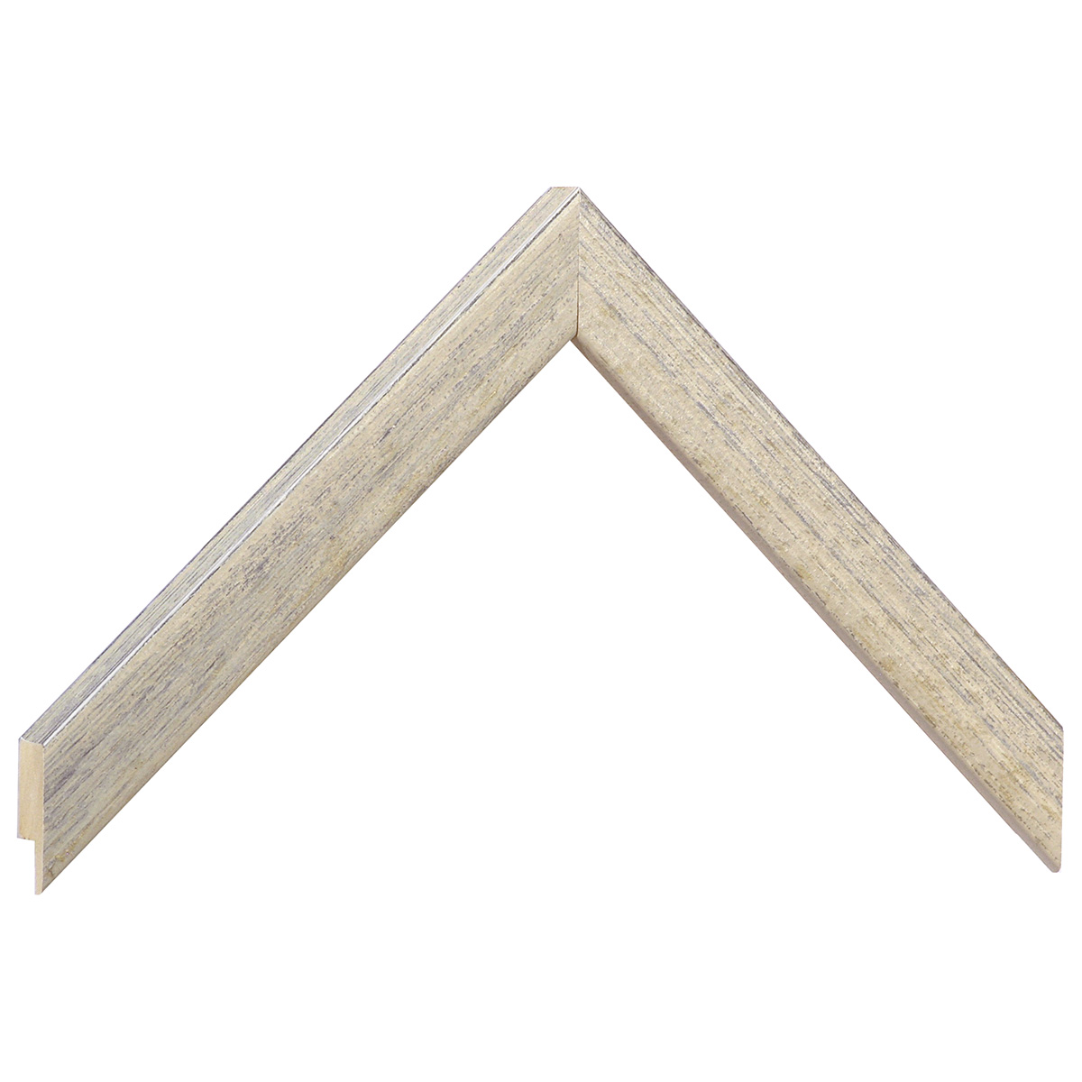 Baguette ayous, larg.20mm, plate - tachetée, beige -  Échantillons