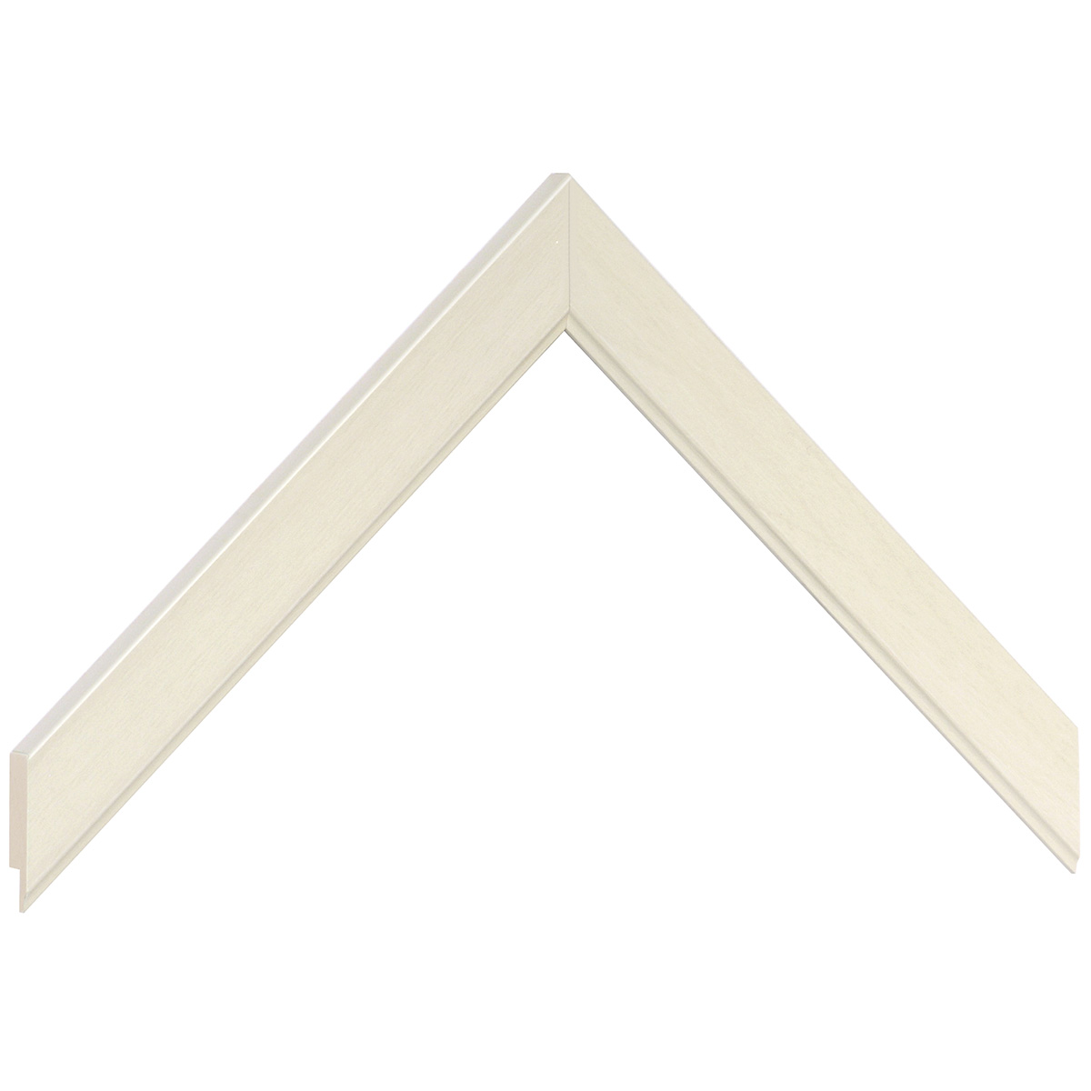 Baguette ayous jointé, larg.21mm, haut.10mm - crème -  Échantillons