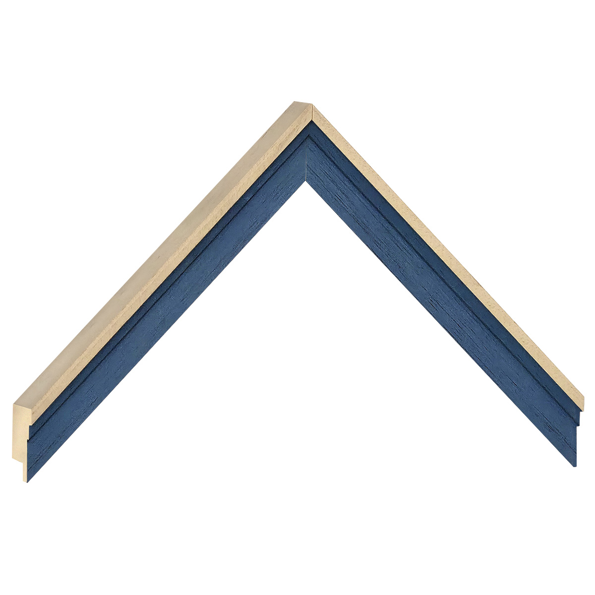 Baguette ayous - Largeur 19mm Hauteur 22 - Couleur blue -  Échantillons