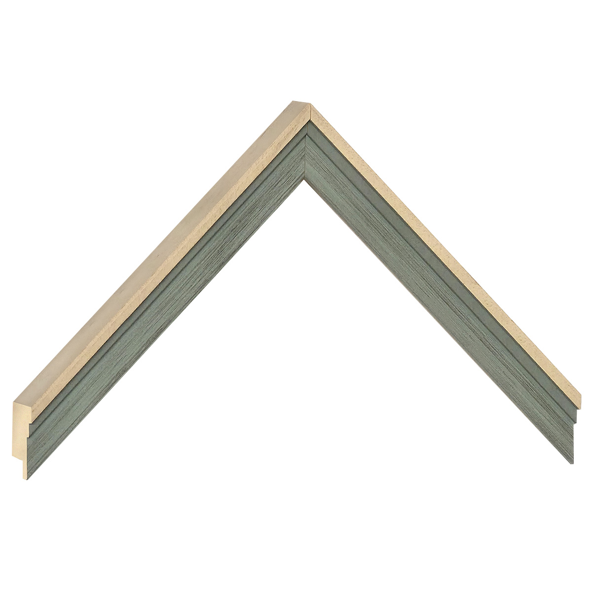 Baguette ayous - Largeur 19mm Hauteur 22 - Couleur vert -  Échantillons