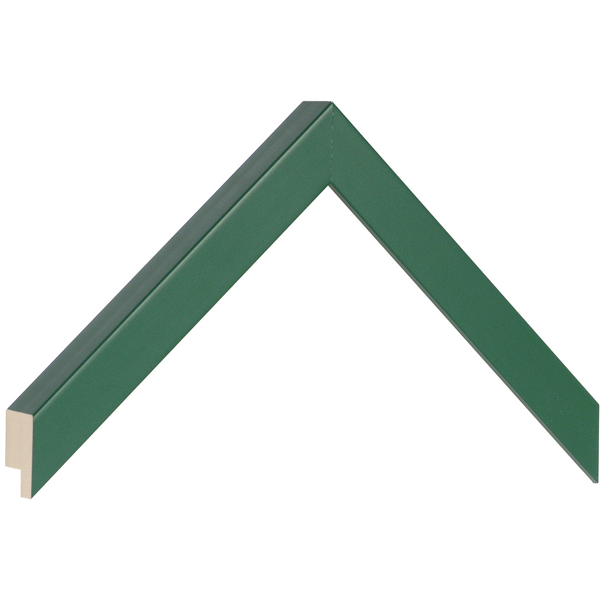Baguette pin jointé - Largeur 20mm Hauteur 20 - Vert -  Échantillons