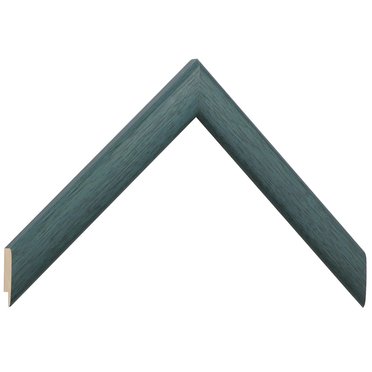 Baguette ayous, larg.23mm haut.13 - mat bleu -  Échantillons