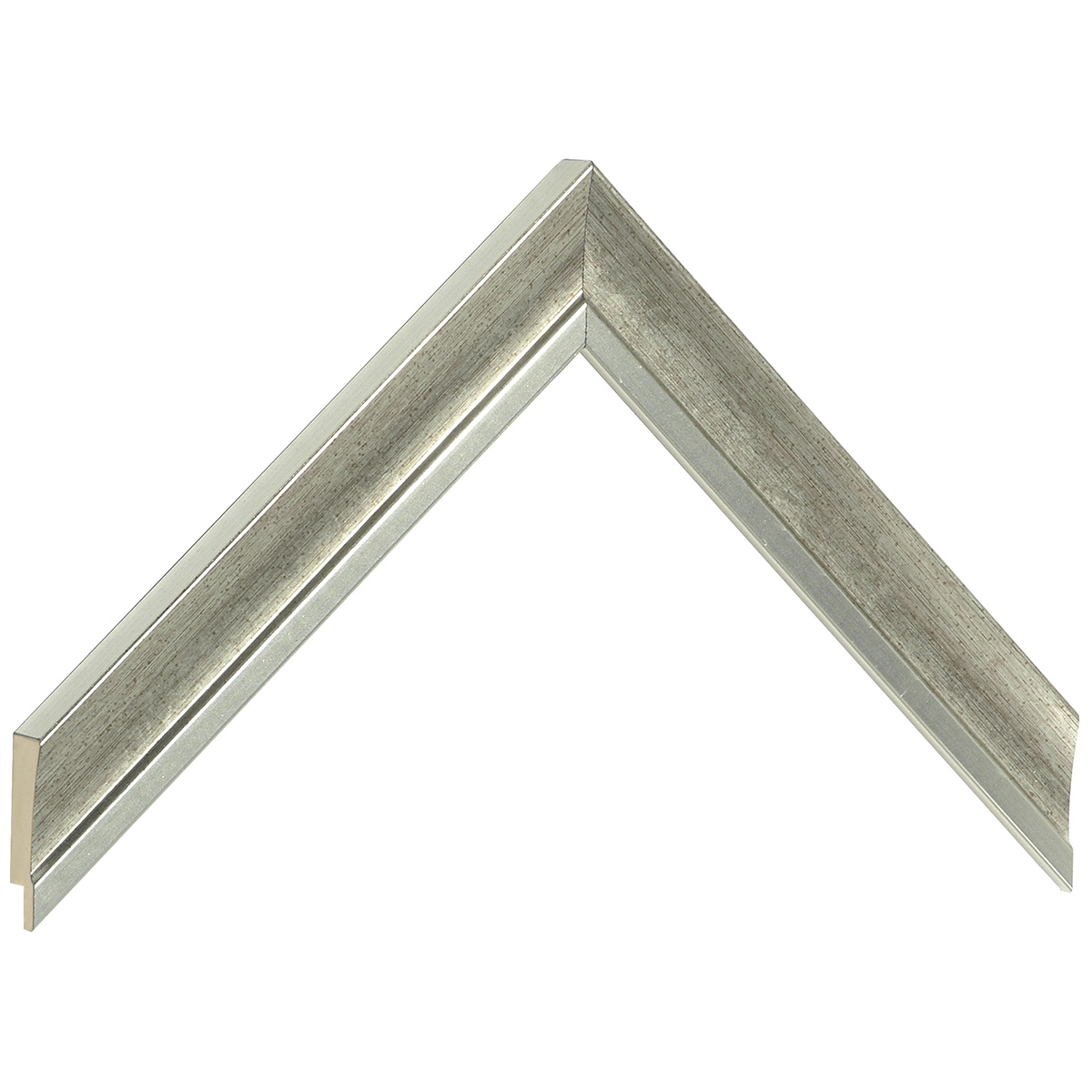 Baguette pin jointé larg.25mm - argent -  Échantillons