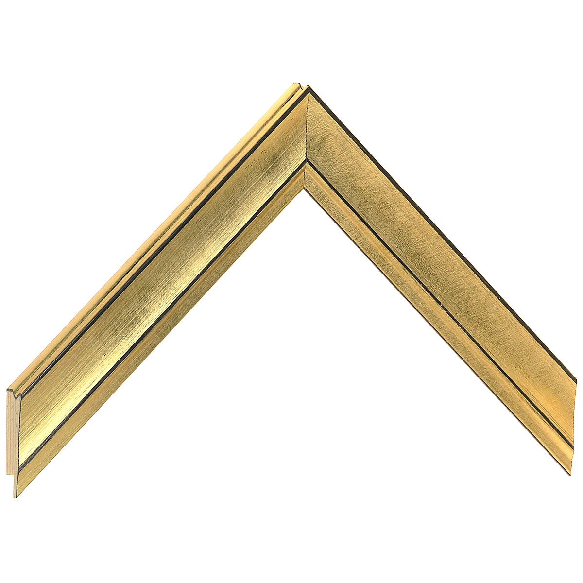 Baguette pin jointé, largeur 26mm, hauteur 14 - Or -  Échantillons