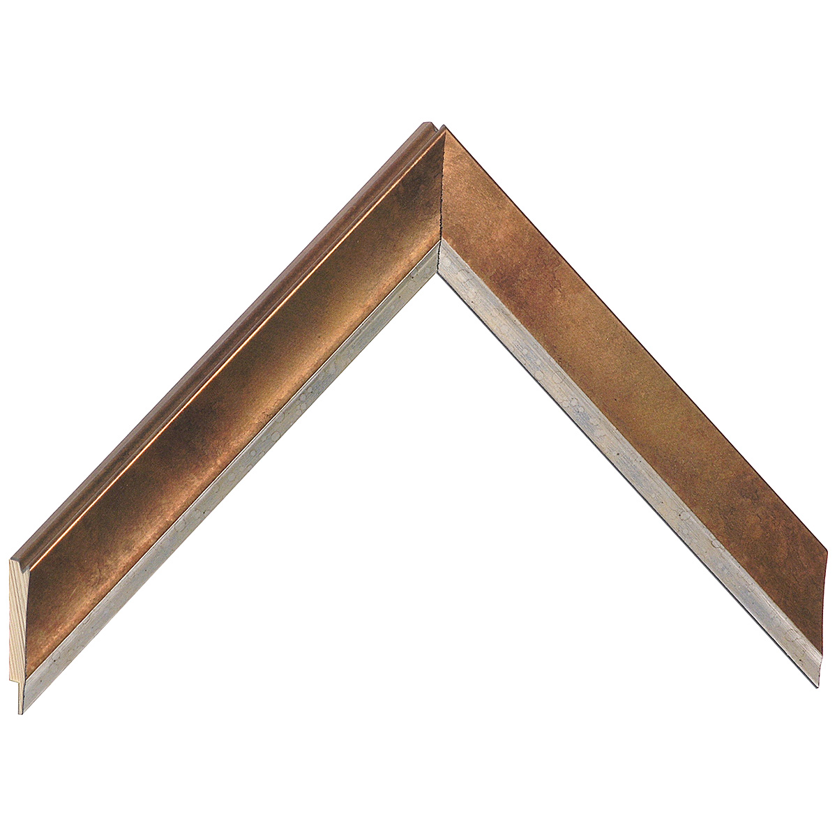 Baguette pin jointé, largeur 26mm, hauteur 14 - Cuivre -  Échantillons