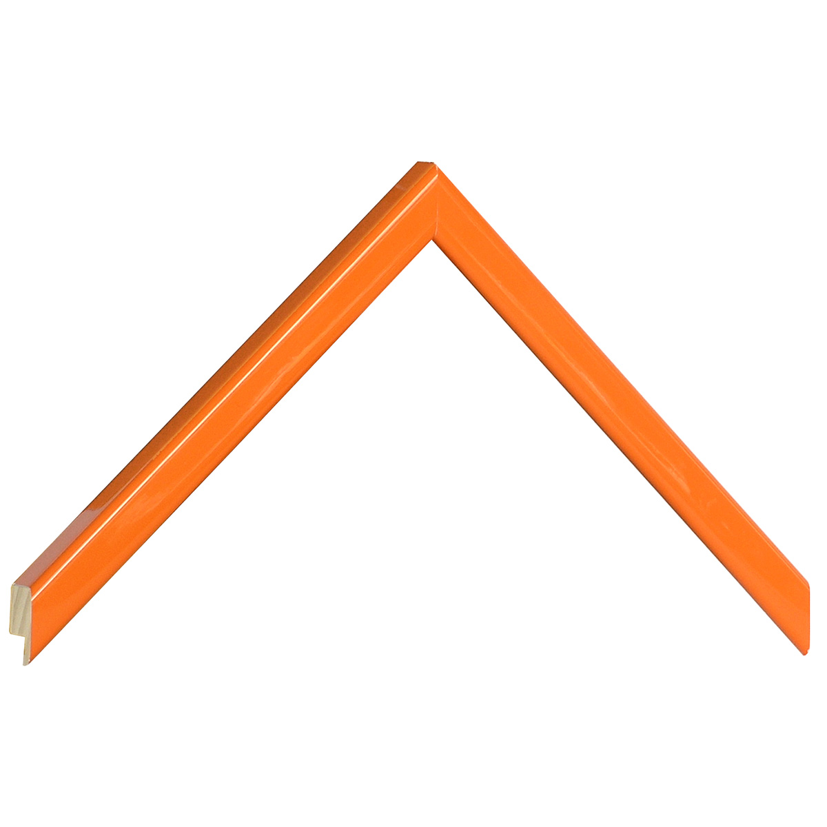 Baguette pin jointé - Largeur 14mm, Hauteur 14 - Orange brillante -  Échantillons