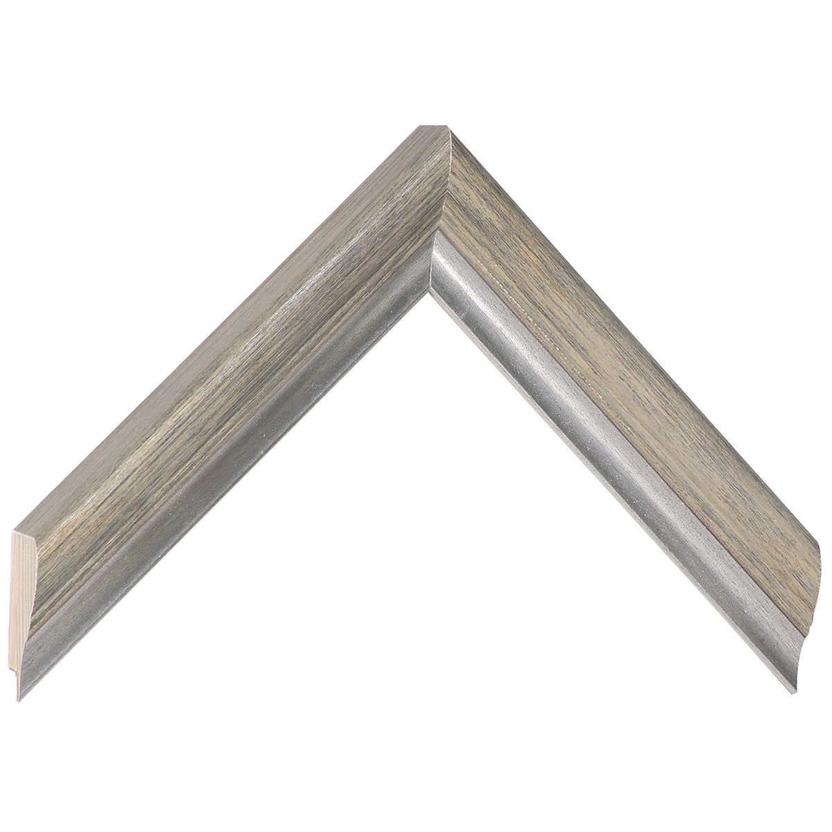 Baguette sapin jointé - Largeur 30mm Hauteur 27 - Noir  -  Échantillons