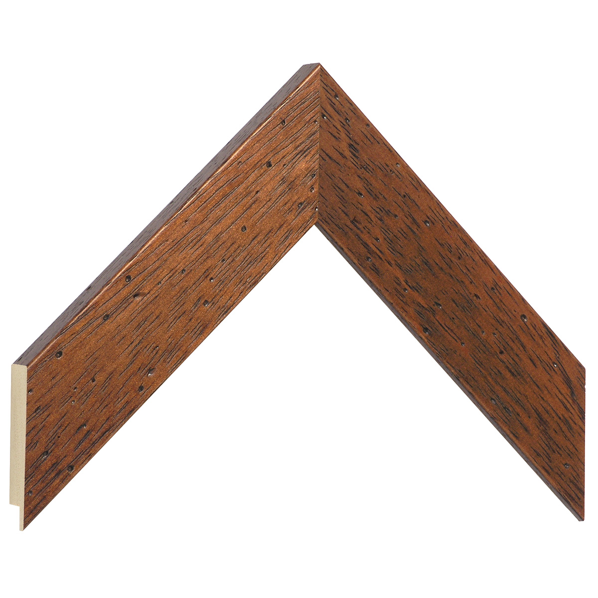 Baguette ayous - Largeur 40mm Hauteur 16 - Antique noyer -  Échantillons