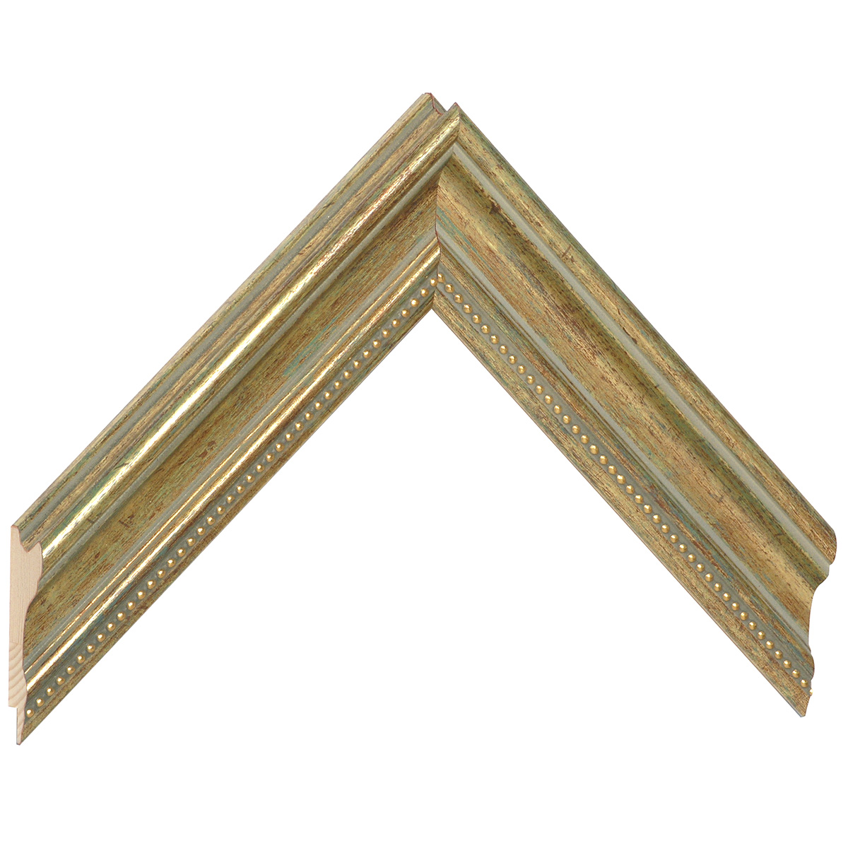 Baguette pin jointé, largeur 38mm, hauteur 26 - Bronze -  Échantillons