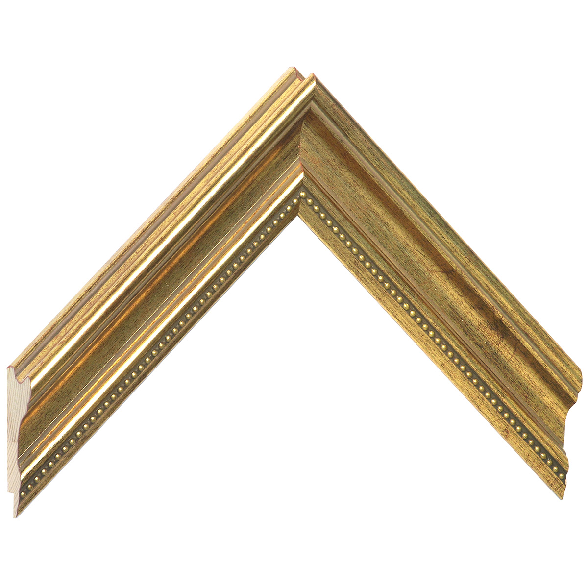 Baguette pin jointé, largeur 38mm, hauteur 26 - Or -  Échantillons