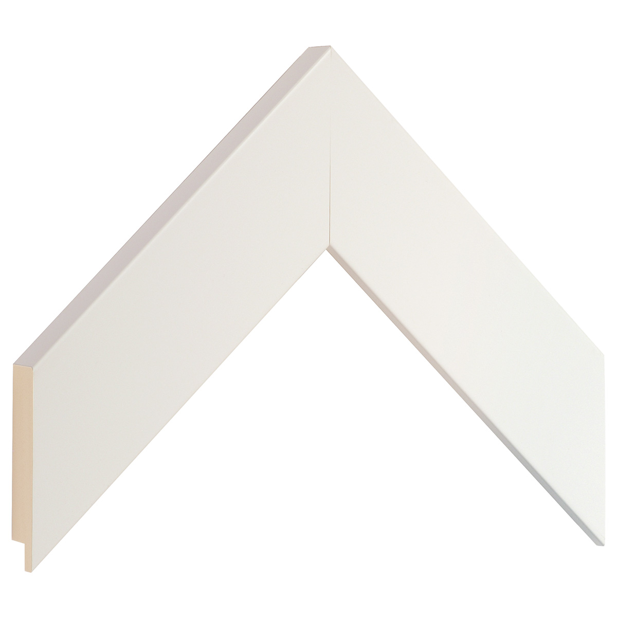 Baguette ayous - Largeur 48mm Hauteur 20 - blanche -  Échantillons