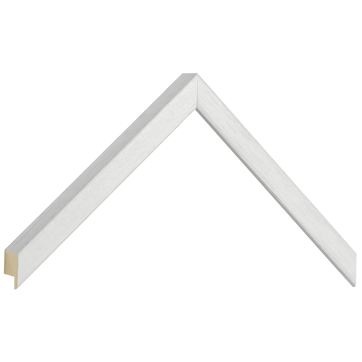 Baguette ayous - Largeur 15mm Hauteur 25 - Blanc pore ouvert -  Échantillons