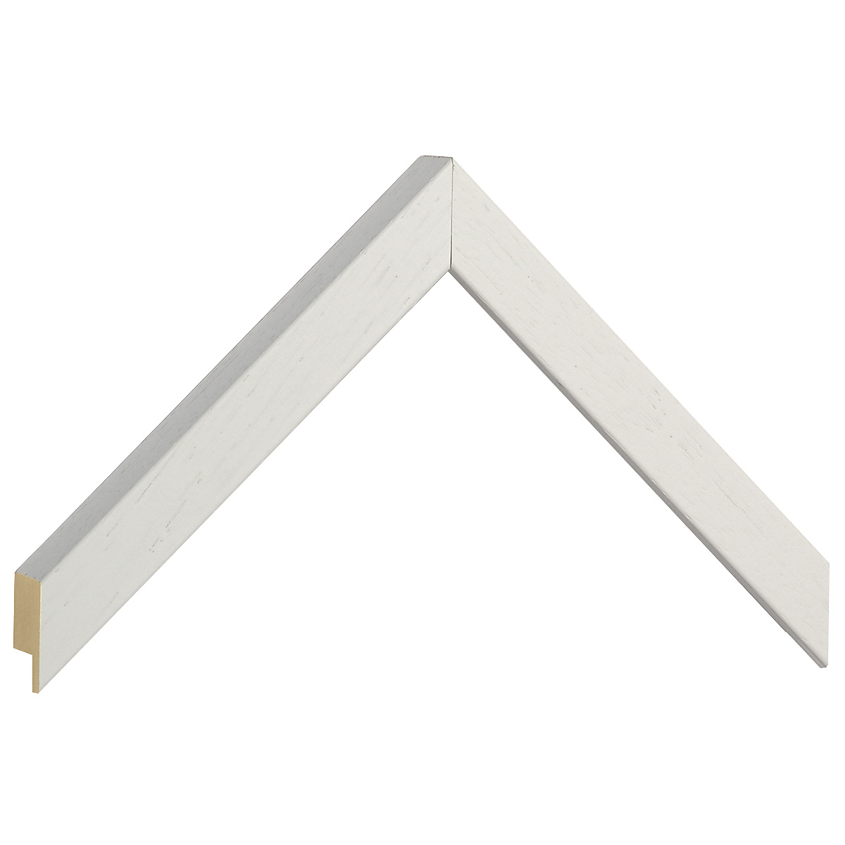 Baguette ayous, larg.20mm haut.25 - blanc, pores ouverts -  Échantillons