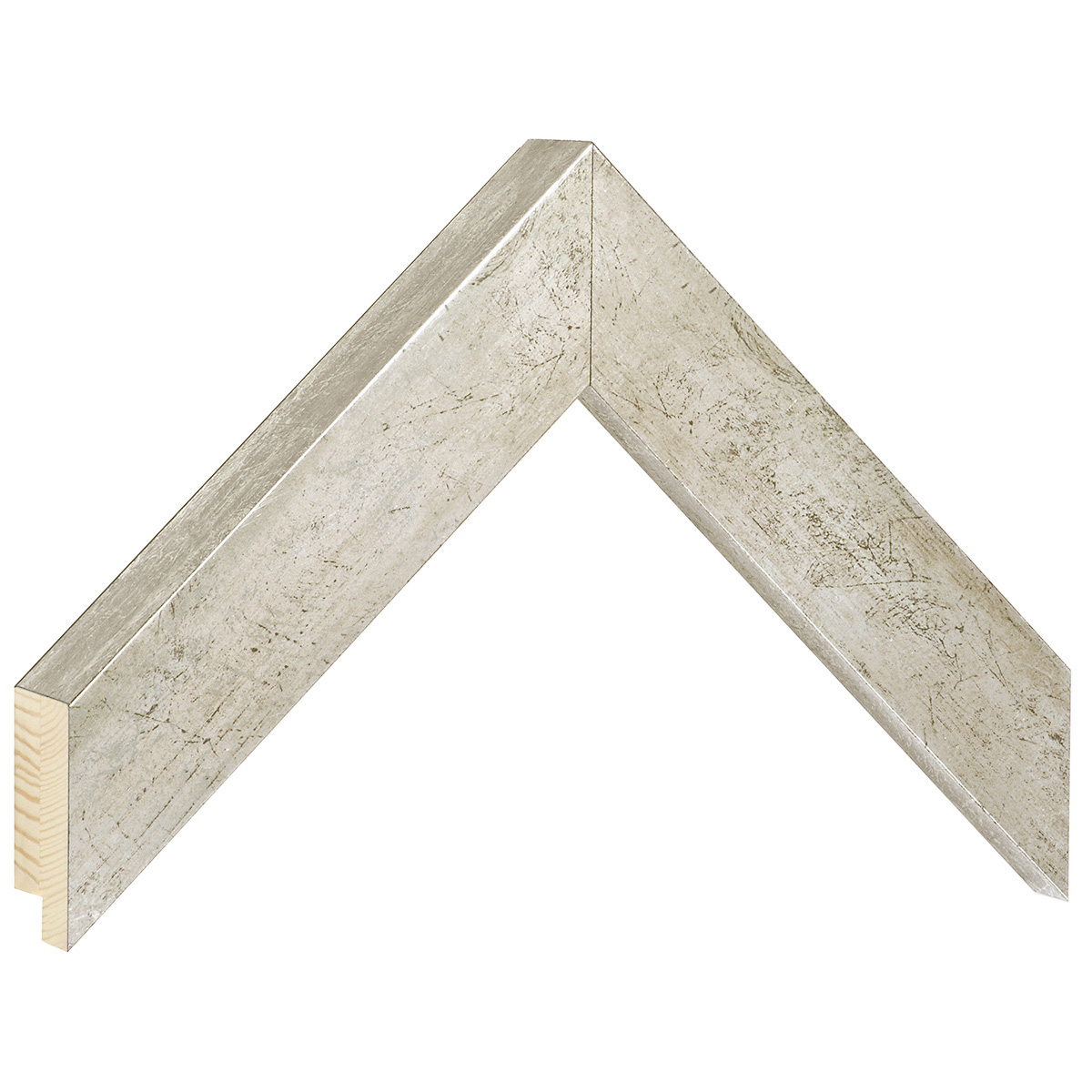 Baguette pin jointé - Largeur 40mm Hauteur 32 - Argent -  Échantillons