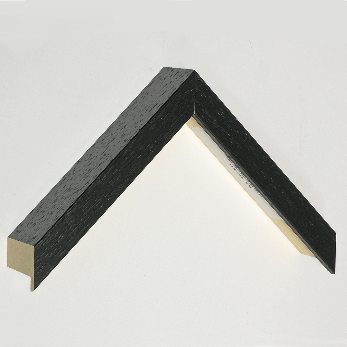 Baguette ayous - Largeur 20mm Hauteur 45 - noir pores ouverts -  Échantillons