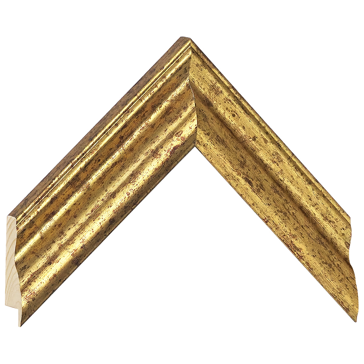 Baguette pin jointé - Largeur 45mm Hauteur 32 - Or -  Échantillons