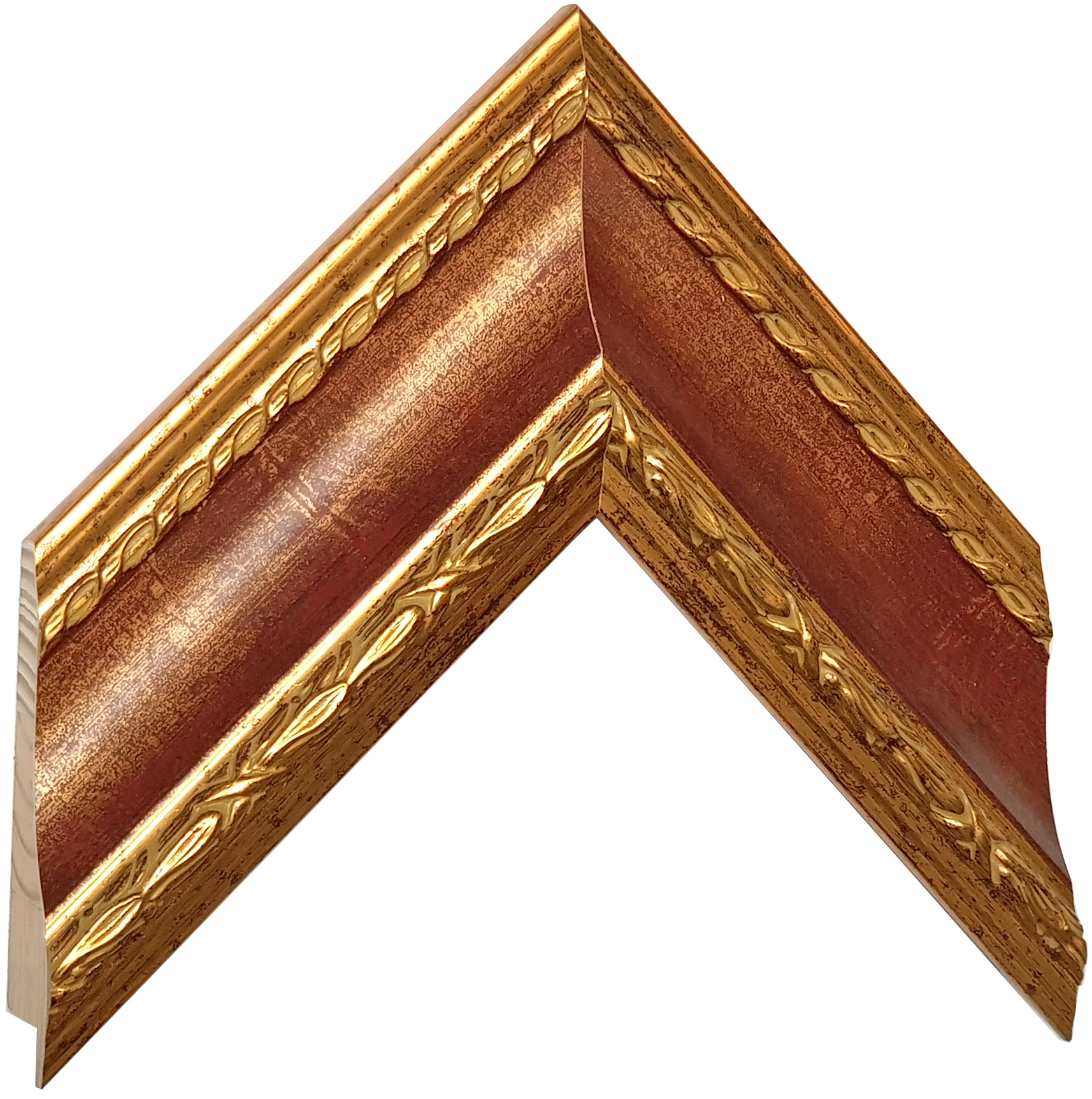 Baguette pin lamellaire Larg.70mm Alt.35 - or  -  Échantillons