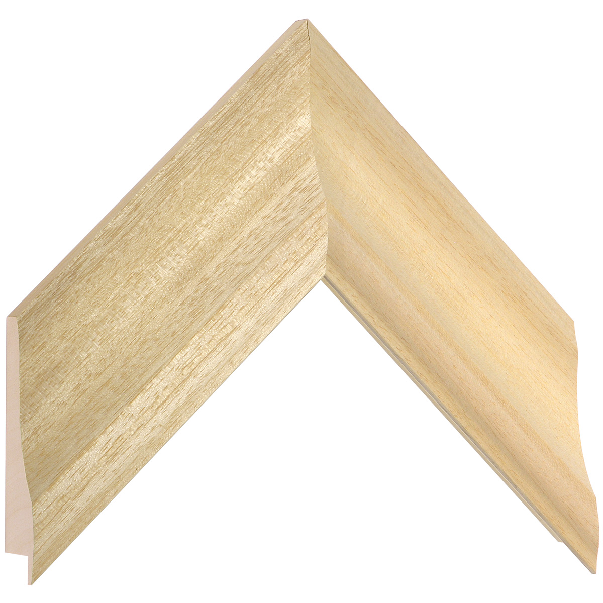 Baguette brute en tilleul, largeur 65mm, hauteur 31mm -  Échantillons