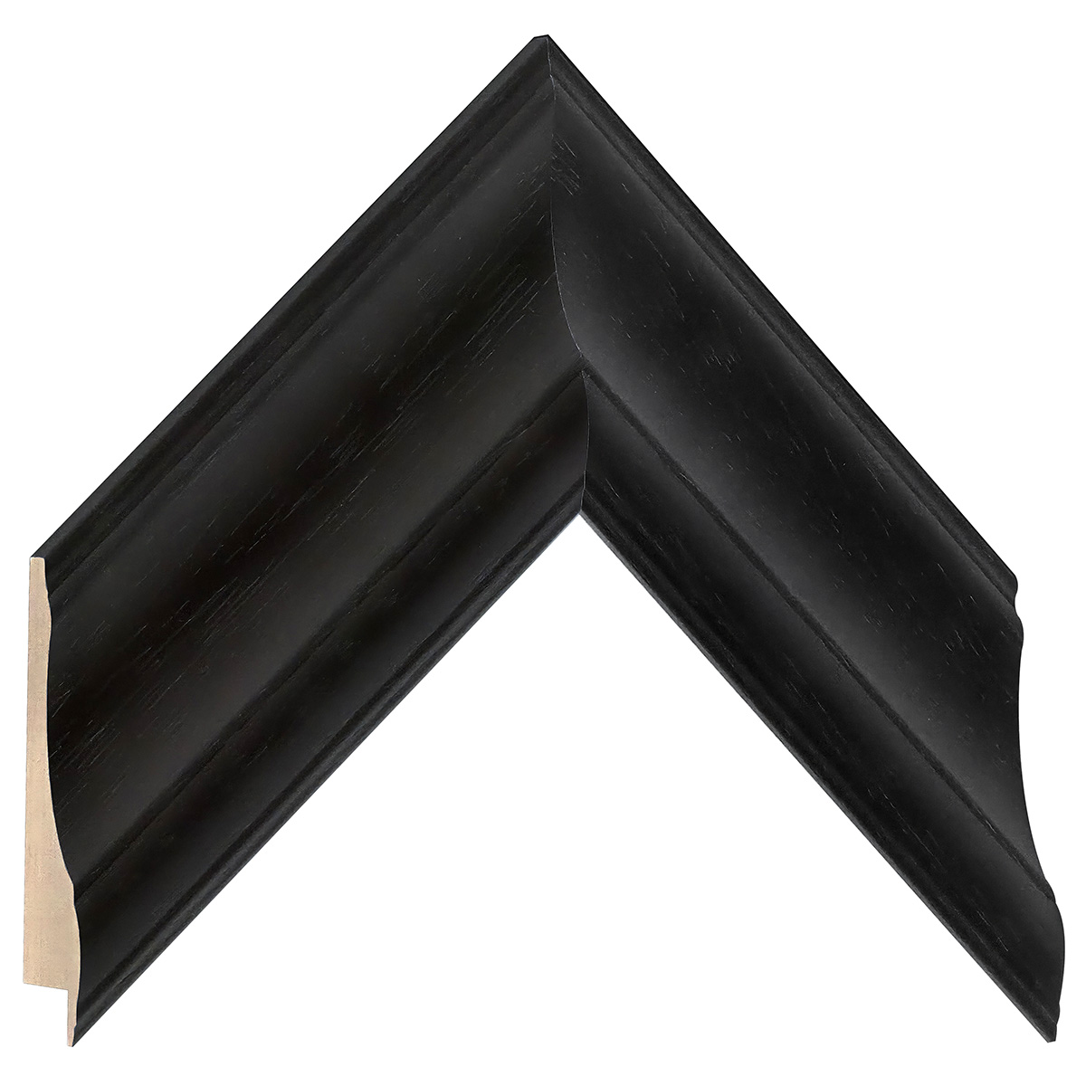 Baguette ayous - Largeur 67mm Hauteur 32 - Noir -  Échantillons