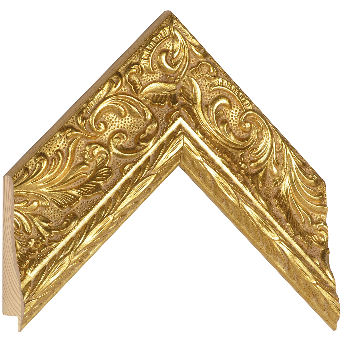 Baguette pin, larg.69mm, haut.35mm - déc.rélief, or -  Échantillons