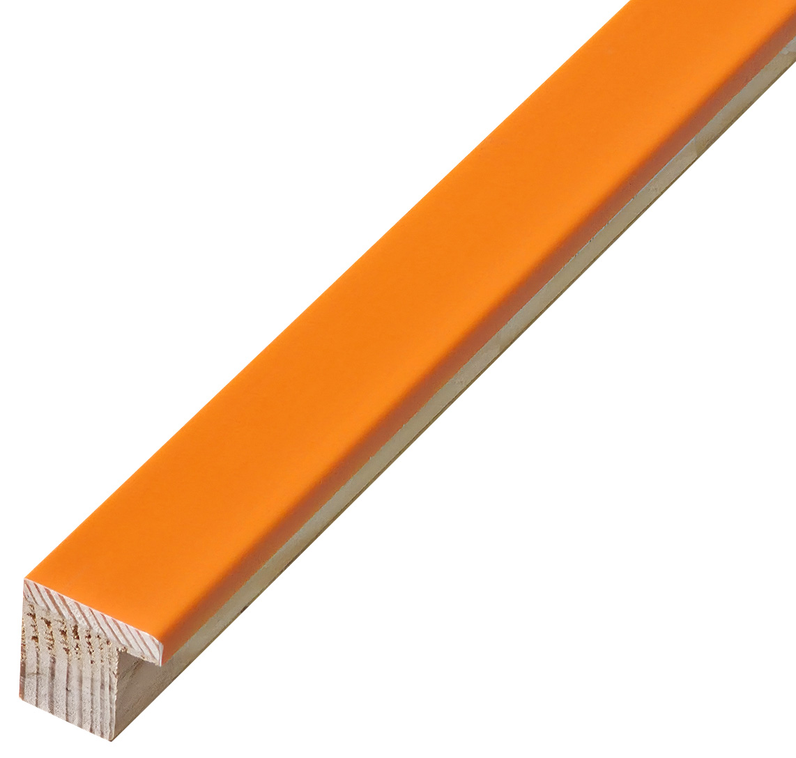 Baguette pin jointé - Largeur 20mm Hauteur 20 - Orange soleil