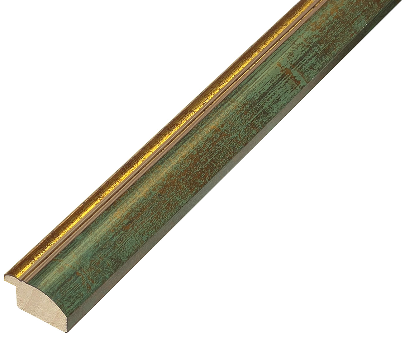 Baguette ayous - Largeur 26mm Hauteur 14 - Couleur vert