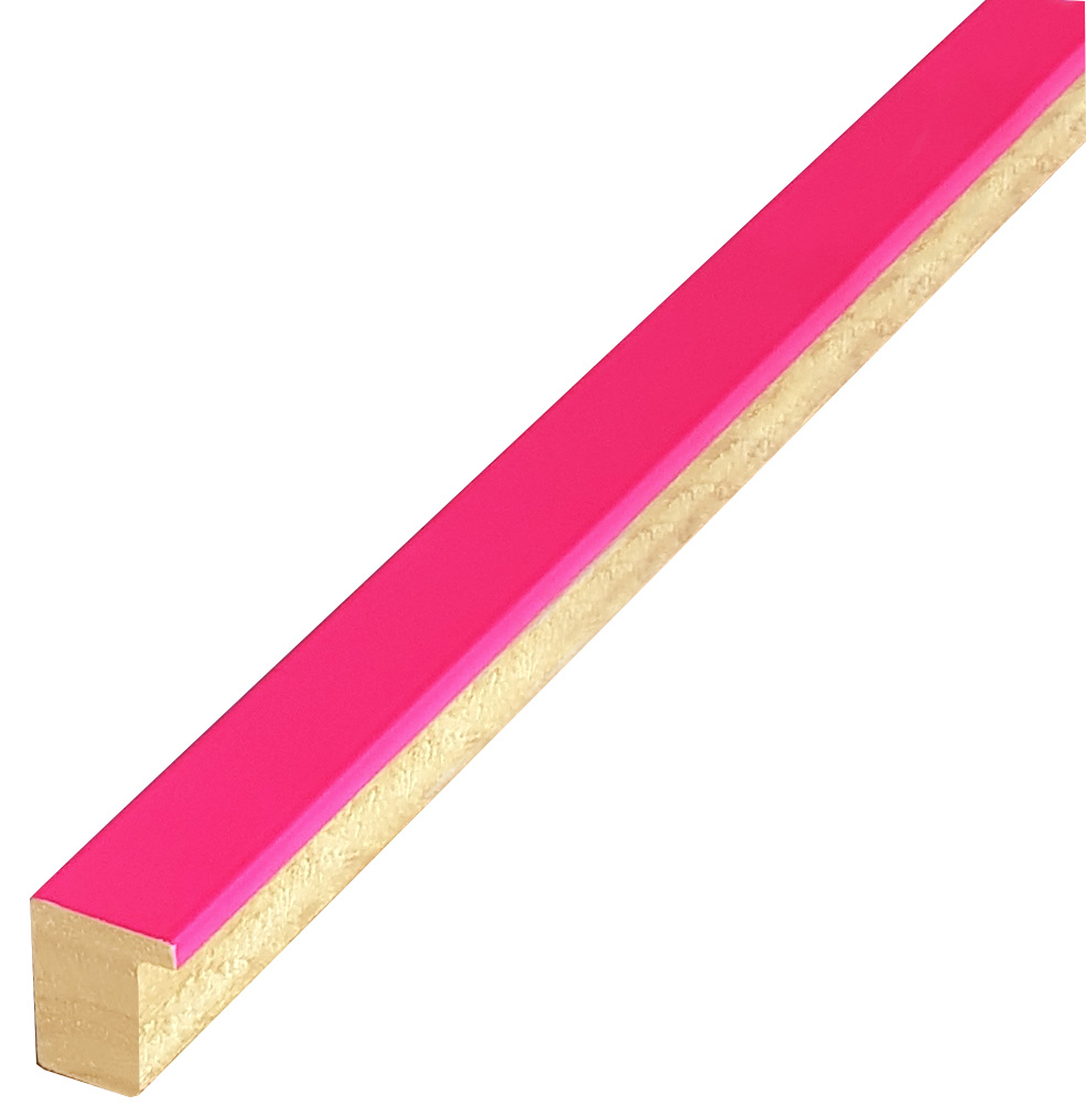 Baguette ayous - Largeur 20mm Hauteur 25 - Fucsia