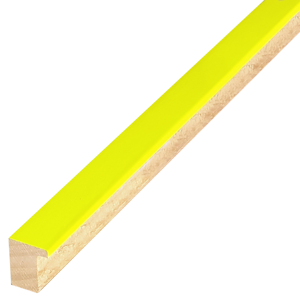 Baguette ayous - Largeur 20mm Hauteur 25 - Jaune lemon