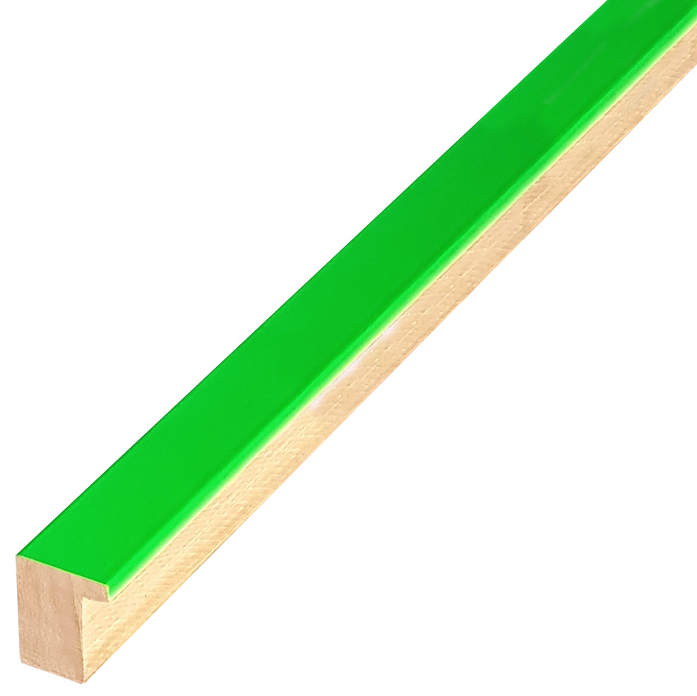 Baguette ayous - Largeur 20mm Hauteur 25 - Vert herbe