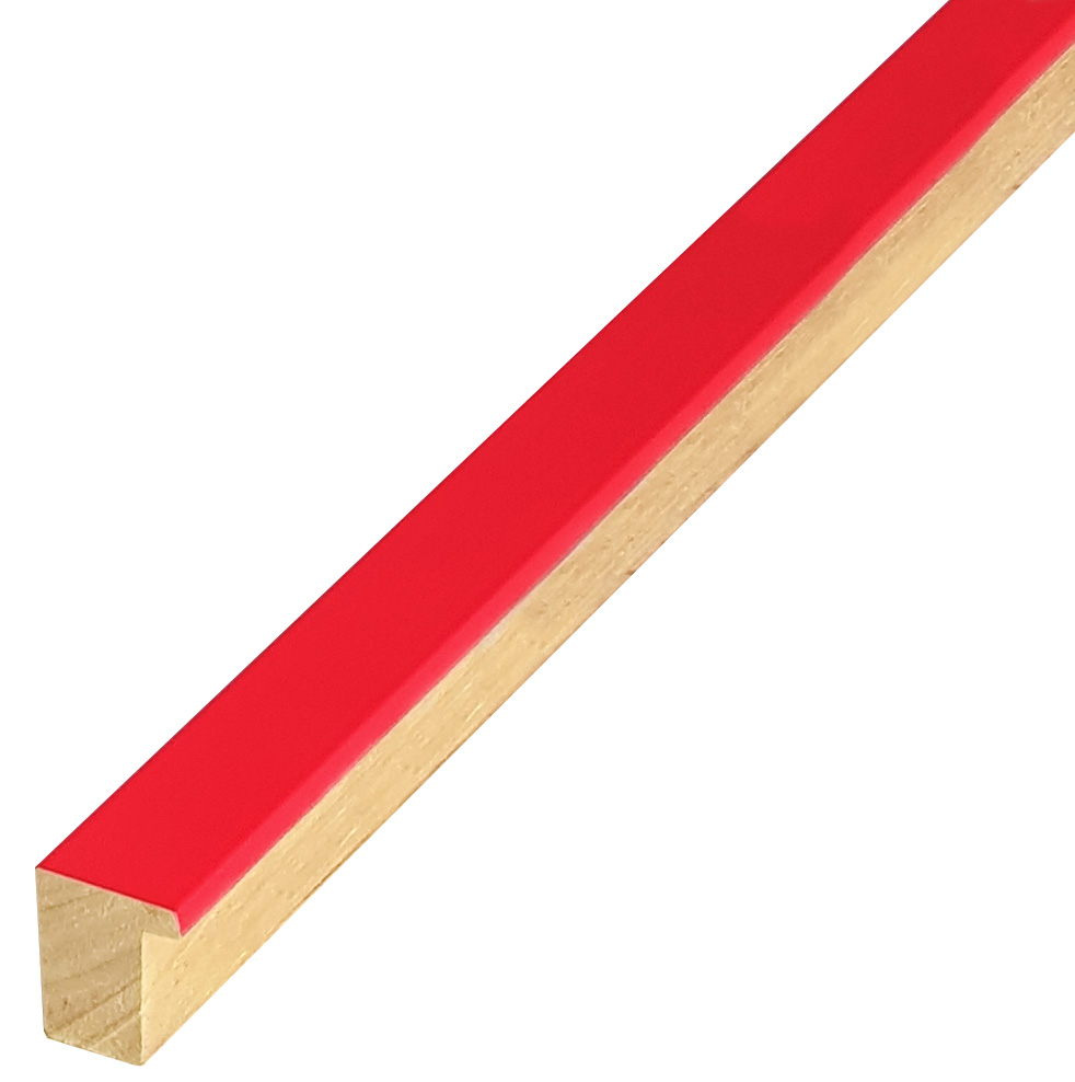 Baguette ayous - Largeur 20mm Hauteur 25 - Rouge